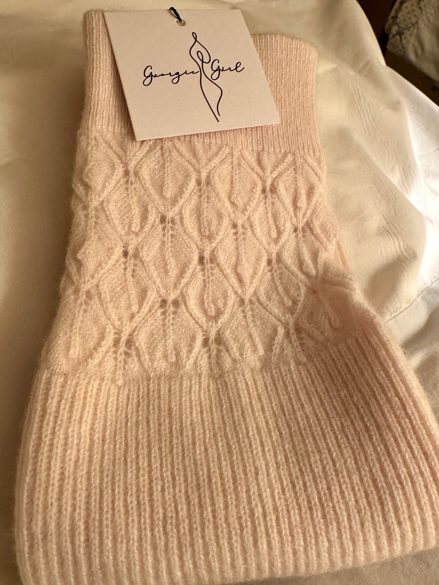 The Fonda Leg Warmer - Rose Quartz
