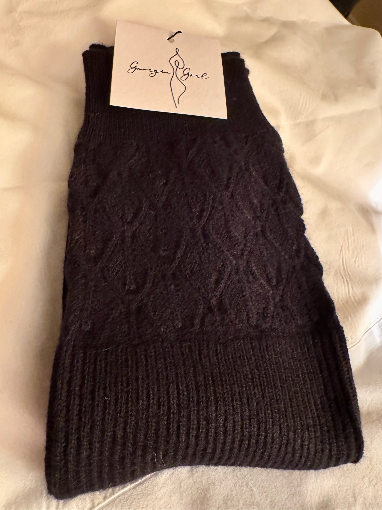 The Fonda Leg Warmer - Obsidian