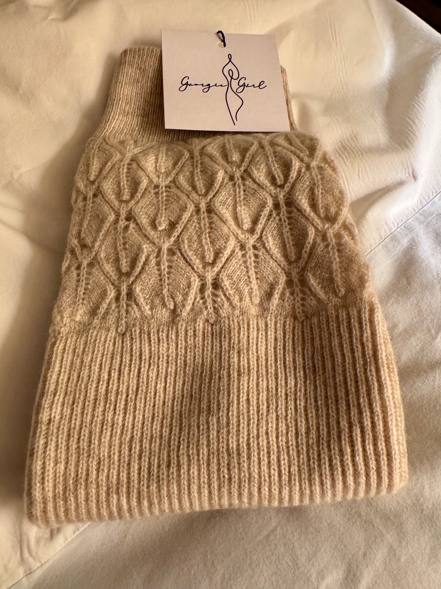 The Fonda Leg Warmer - Sandstone