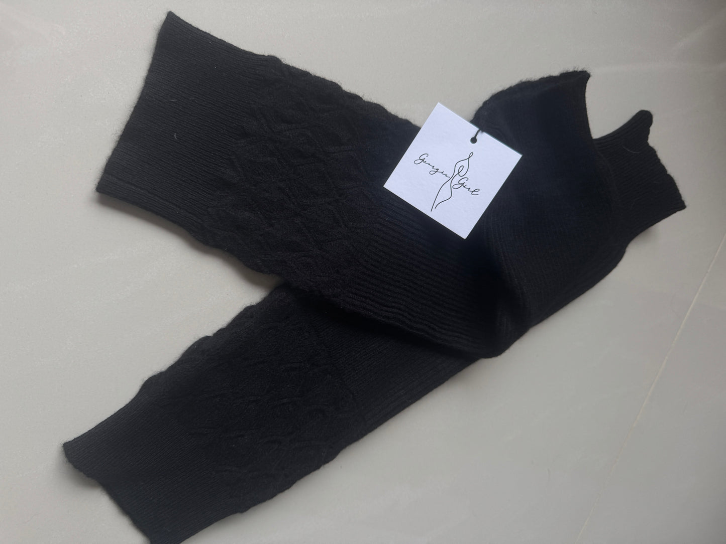 The Fonda Leg Warmer - Obsidian